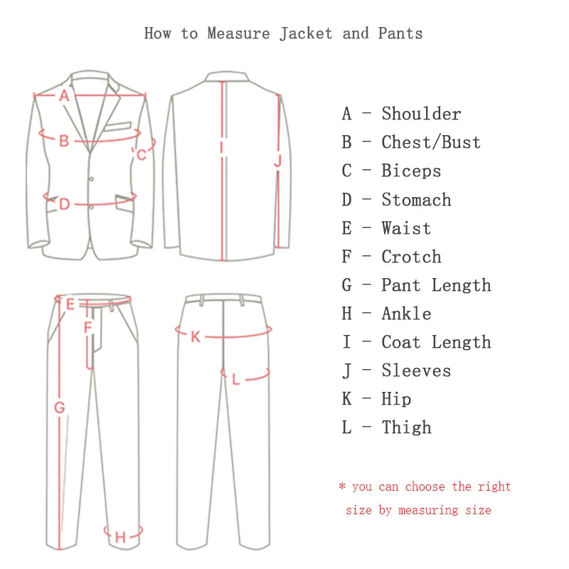 Mode Neue Herren Casual Boutique Anzughose / Herren Business Anzug Jacke Blazer Mantel Hose 2 Stück Set Jacquard Trapstar