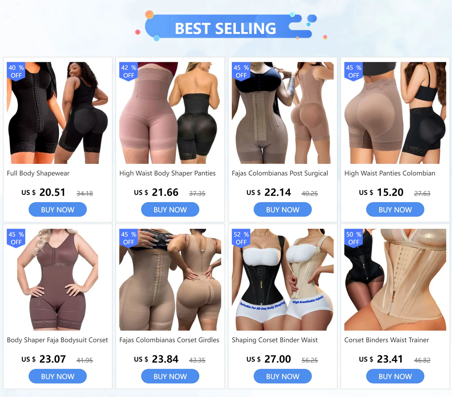AirSlim® Firm Tummy Kompressions-Bodysuit Shaper mit Po-Lifter