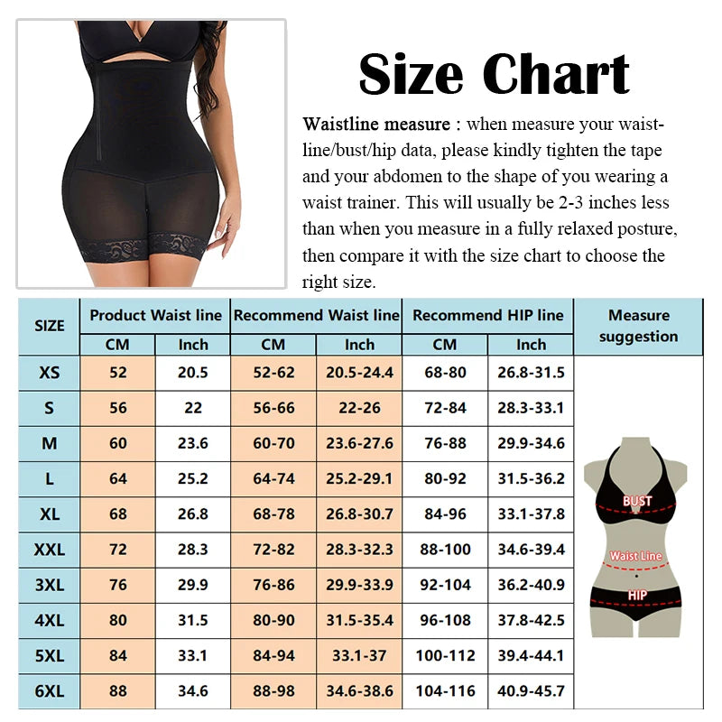 AirSlim® Firm Tummy Kompressions-Bodysuit Shaper mit Po-Lifter