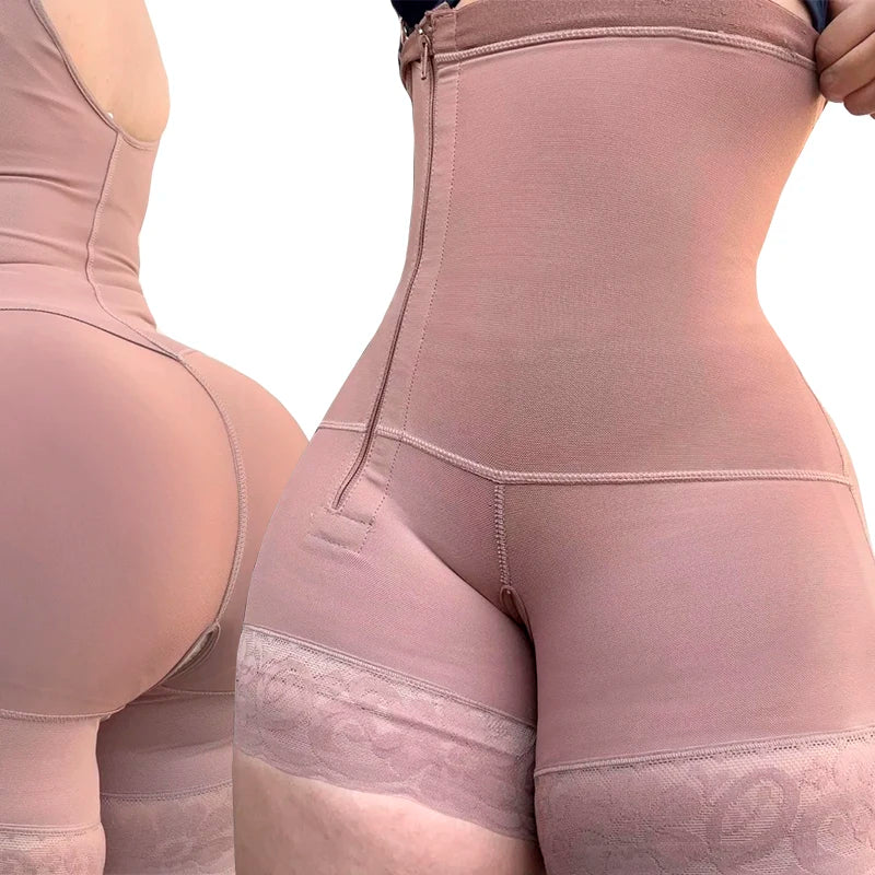 AirSlim® Firm Tummy Kompressions-Bodysuit Shaper mit Po-Lifter