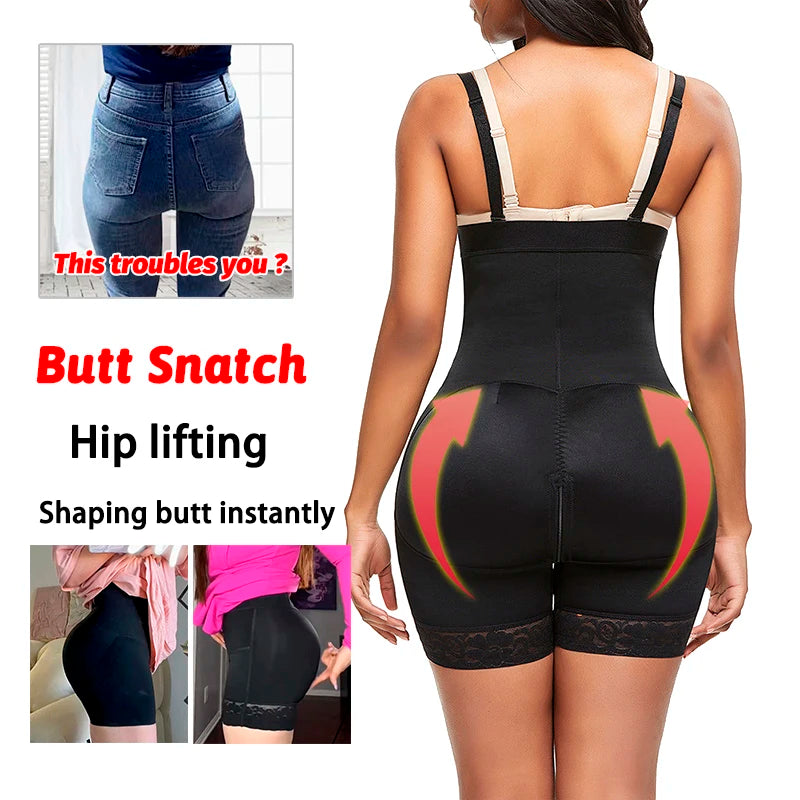 AirSlim® Firm Tummy Kompressions-Bodysuit Shaper mit Po-Lifter
