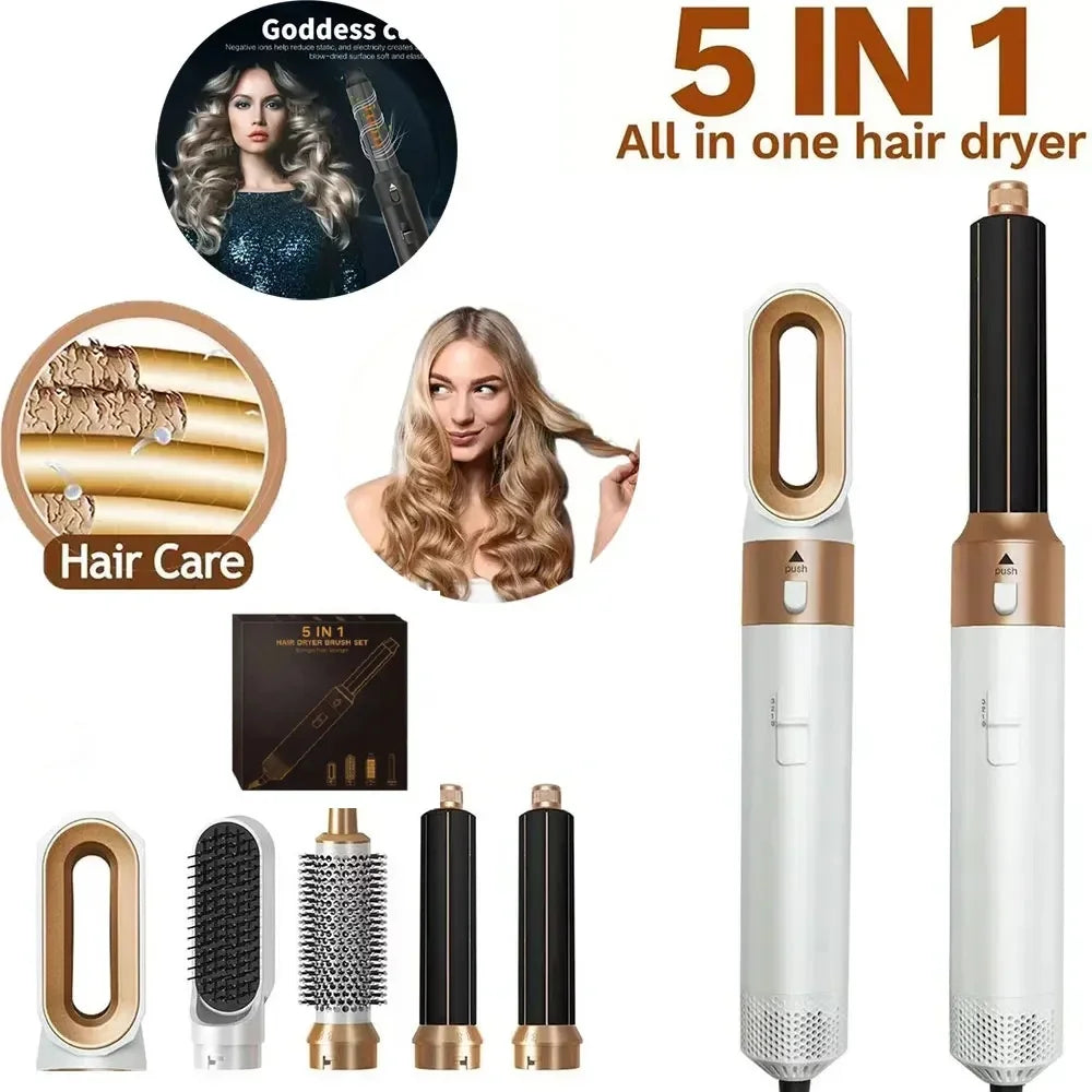 Multifunktionaler All-in-One-Haartrockner für die Frisur, Sicherheit, persönliche Haarpflege, Styling, negative Ionen, konstante Anionen, elektrische Haartrockner