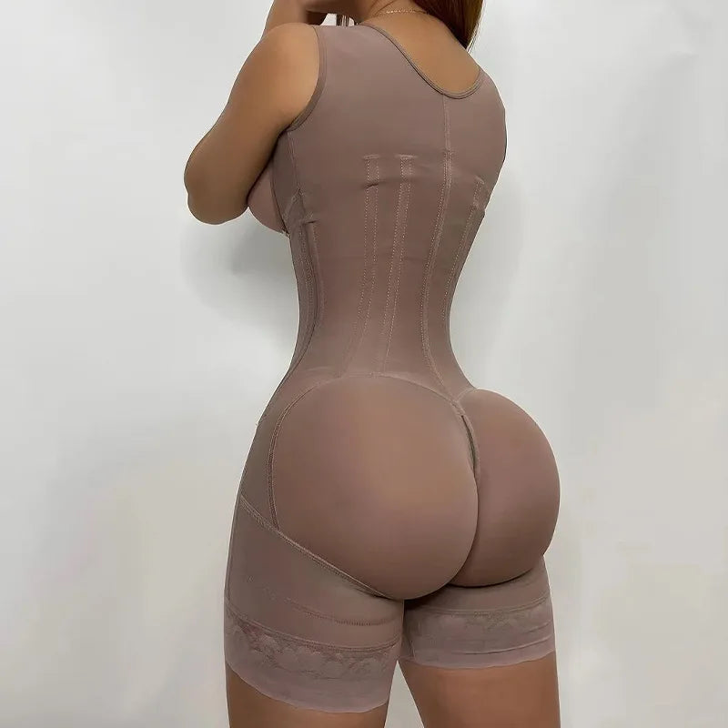 Ganzkörperformer mit hoher Kompression, Taillentrainer-Gürtel, Fajas Colombianas, Hüftgürtel, Bodysuits, Shapewear, Schlankheitshöschen zur Bauchkontrolle