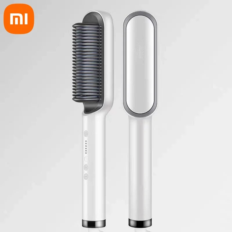 Xiaomi Professional Negative Ion Hair Straightener Hair 3in1 Professional Quick Heated Electric Hot Comb Hair Straightener
