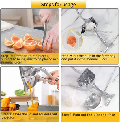 Bar Juicer, Fruit Juice Handheld Press