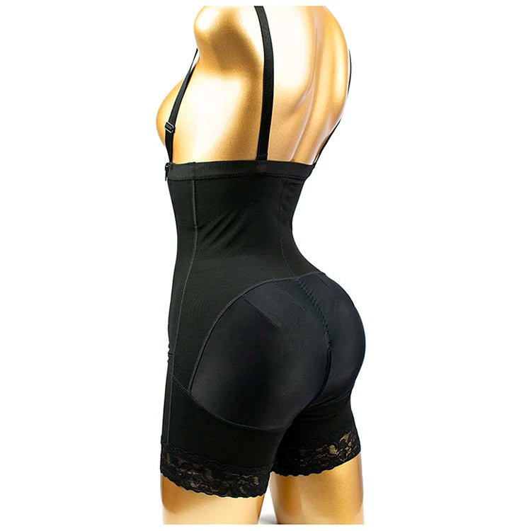 AirSlim® Firm Tummy Compression Bodysuit Shaper With Butt Lifter